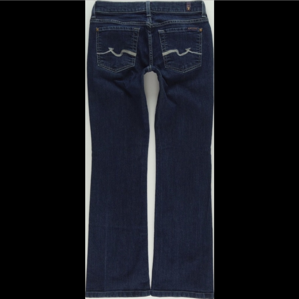 SOLD 7 For All Mankind Boot Cut Womens sz 27 #938 - Picture 4 of 6